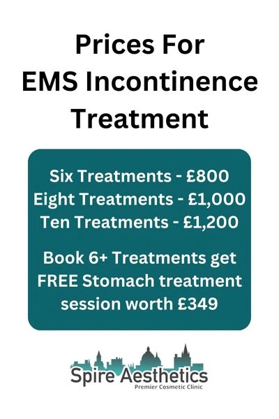 EMS Incontinence Treatment Prices Amesbury