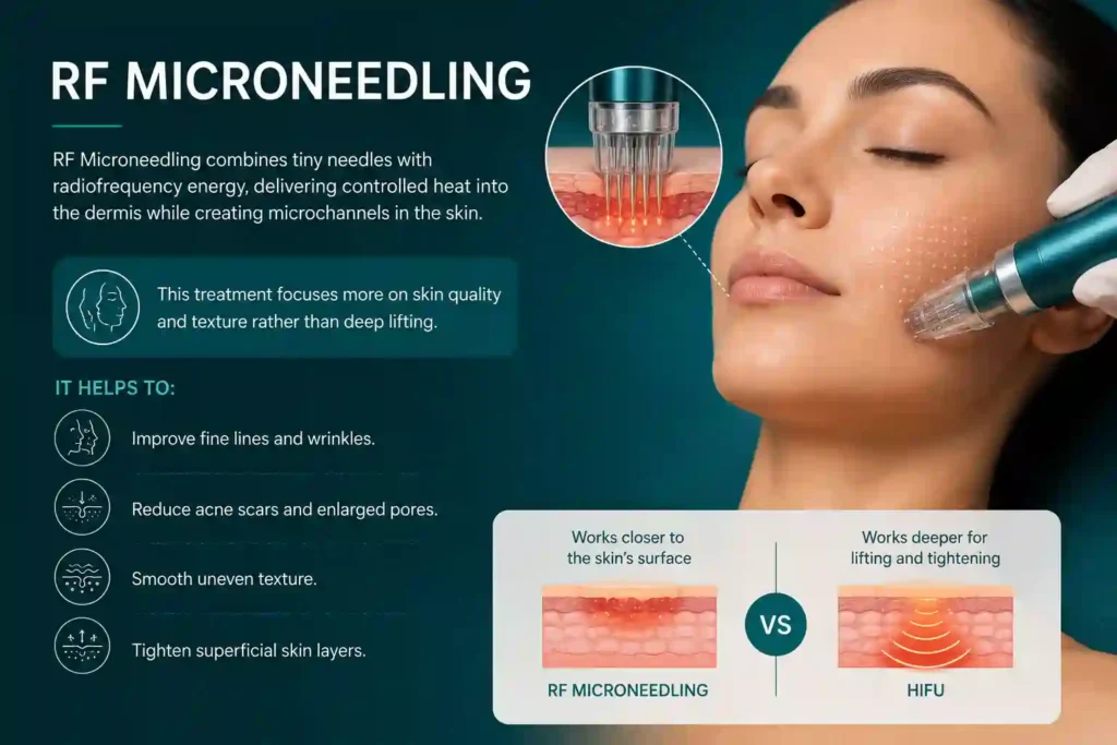What Does RF Microneedling Do That HIFU Alone Cannot Amesbury